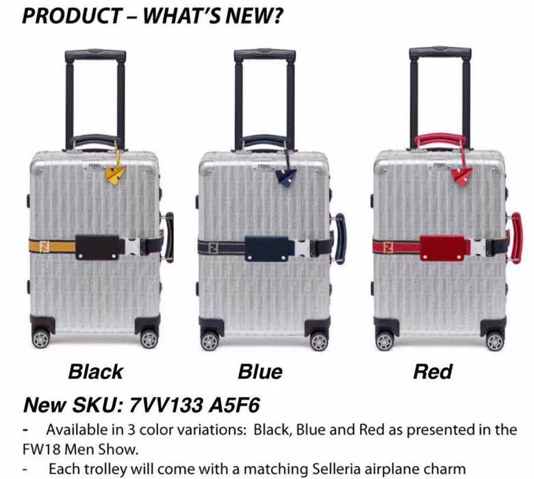 Rimowa  X Fendi 20 26 29 寸 QS